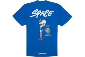 Koszulka Chrome Hearts Matty Boy Space – niebieska