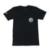 Koszulka Chrome Hearts z wielobarwną podkową Horseshoe i prostym krzyżem