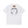 Koszulka Louis Vuitton X Chrome Hearts, biała