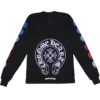 Koszulka z długim rękawem Chrome Hearts Multi Color Horseshoe