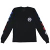 Koszulka z długim rękawem Chrome Hearts Multi Color Horseshoe