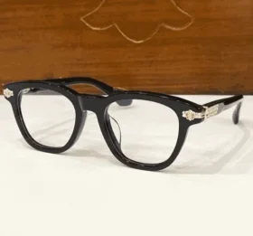 Okulary Chrome Hearts z filtrem światła niebieskiego