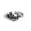 Pierścień z motywem cmentarza Chrome Hearts