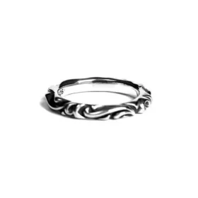 Pierścionek Chrome Hearts Scroll Band