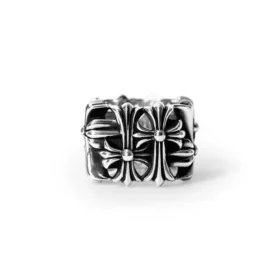 Pierścionek Chrome Hearts Square Cemetery Ring