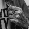 Pierścionek Chrome Hearts Square Cemetery Ring