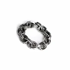 Pierścionek z łańcuszkiem Chrome Hearts