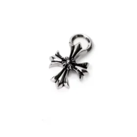 Podwójna zawieszka z motywem serc Chrome Hearts Plus