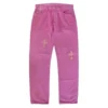Różowe Jeansy Chrome Hearts