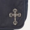 Skórzana torba listonoszka Chrome Hearts z Filigree Cross