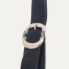 Skórzana torba listonoszka Chrome Hearts z Filigree Cross