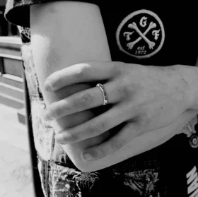 Spacer Ring 3 mm The Rolling Stones B Tch