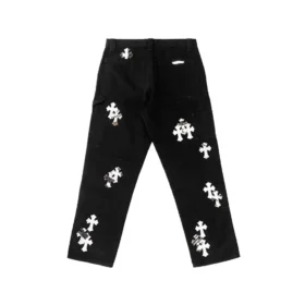 Spodnie Chrome Hearts Black Cross