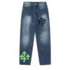 Spodnie dżinsowe Chrome Hearts Blue Span