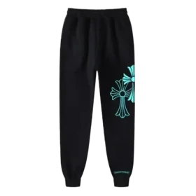 Spodnie dresowe Chrome Hearts Blue Triple Cross