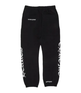 Spodnie dresowe z logo Chrome Hearts w kształcie podkowy