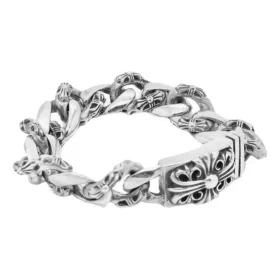 Srebrna bransoletka Chrome Hearts
