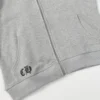 Szara bluza z kapturem i zamkiem błyskawicznym Chrome Hearts z motywem kwiatowym