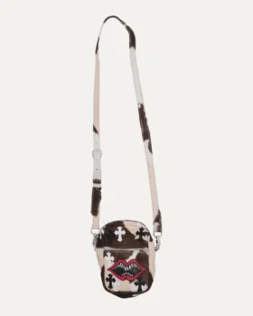 Torba Chrome Hearts Matty Boy Chomper z krowiej skóry