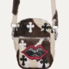 Torba Chrome Hearts Matty Boy Chomper z krowiej skóry