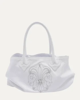 Torba z naszywką Fleur ozdobiona motywami Chrome Hearts