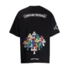 Wielobarwna koszulka Chrome Hearts