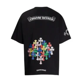 Wielobarwna koszulka Chrome Hearts